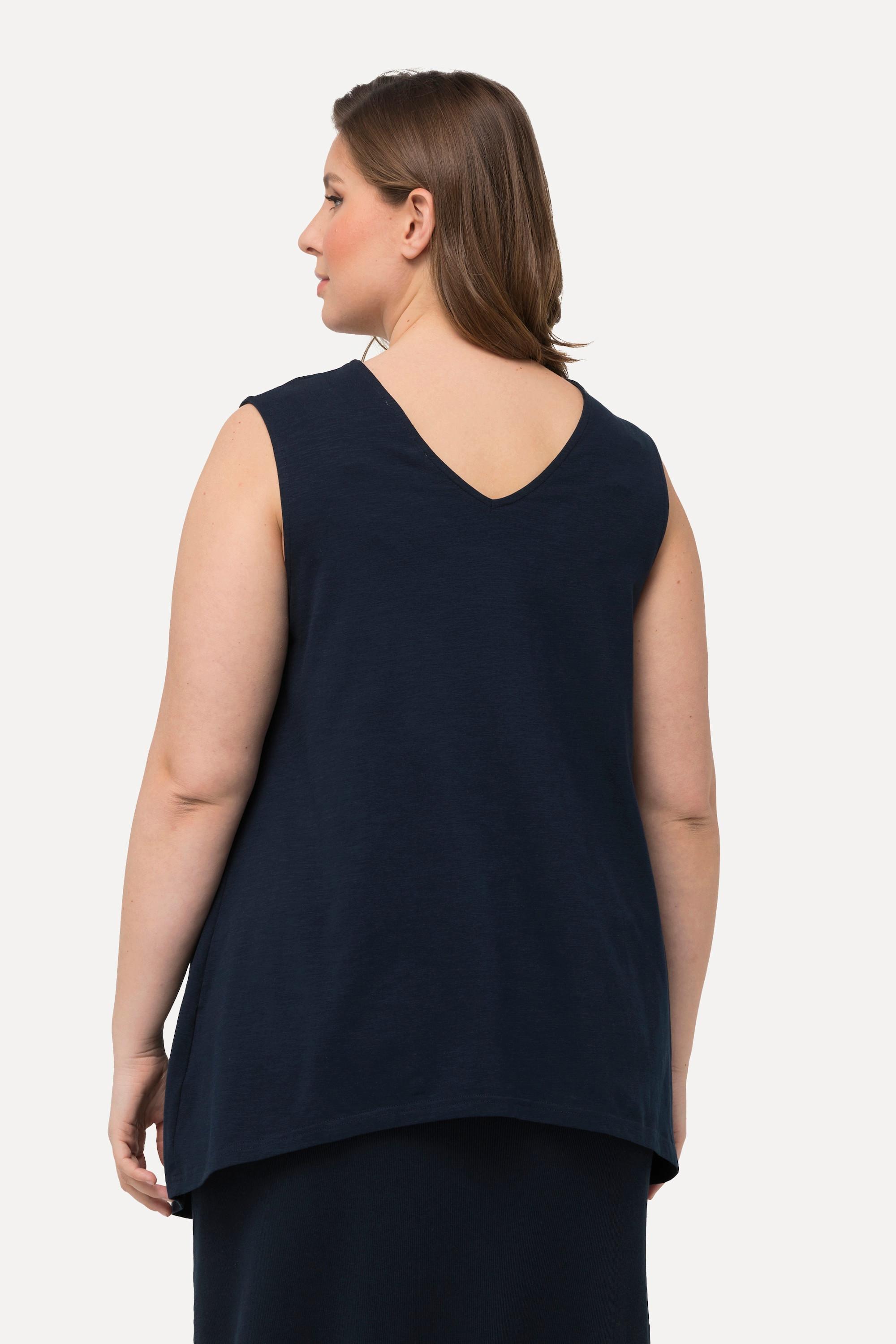 Ulla Popken Bellieva Longtop A-Linie ärmellos mit Stillfunktion