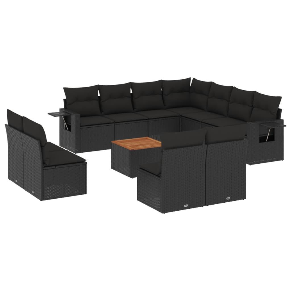VidaXL Garten sofagarnitur poly-rattan
