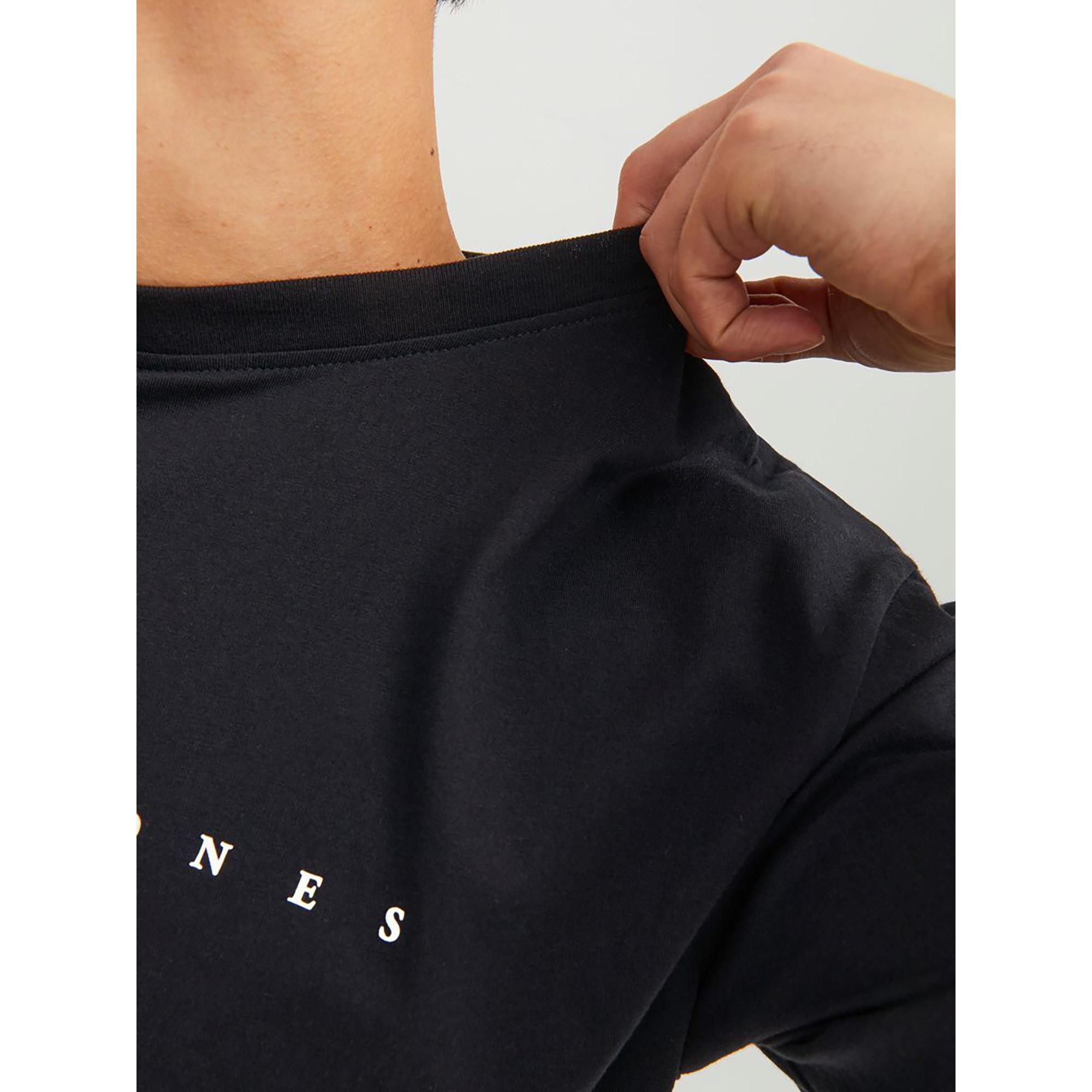 JACK & JONES JJE Star T-Shirt mit Pigmentprint