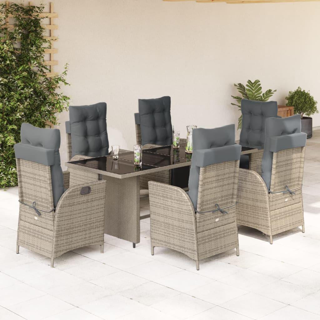 VidaXL Garten essgruppe poly-rattan
