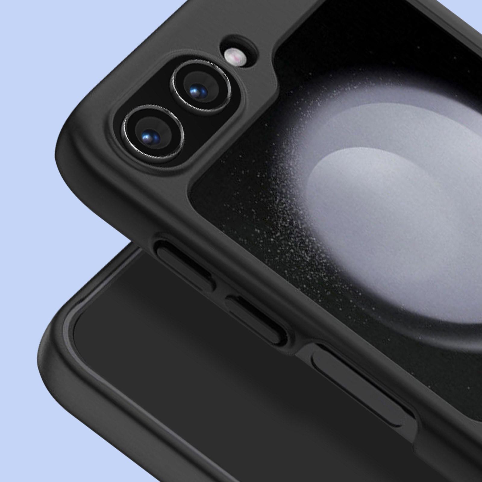 Avizar MagSafe Hülle Galaxy Z Flip5 Schwarz