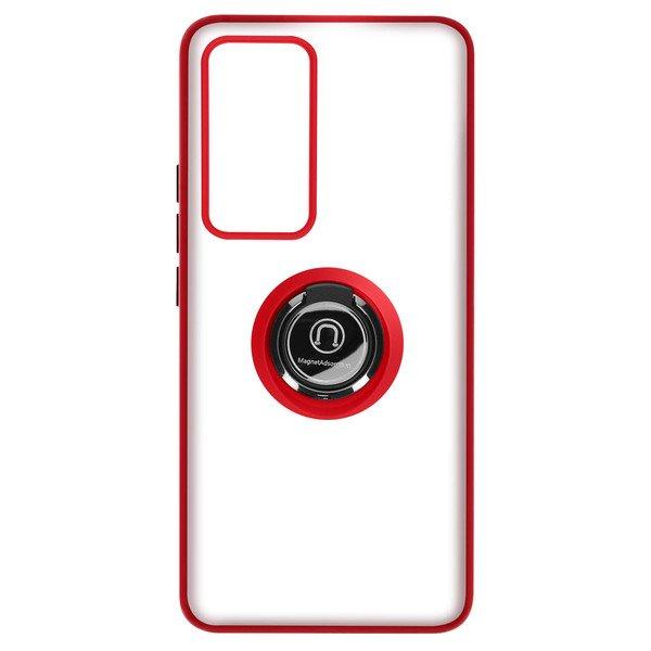 Avizar Ring-Hülle für Xiaomi 12T / 12T Pro Rot