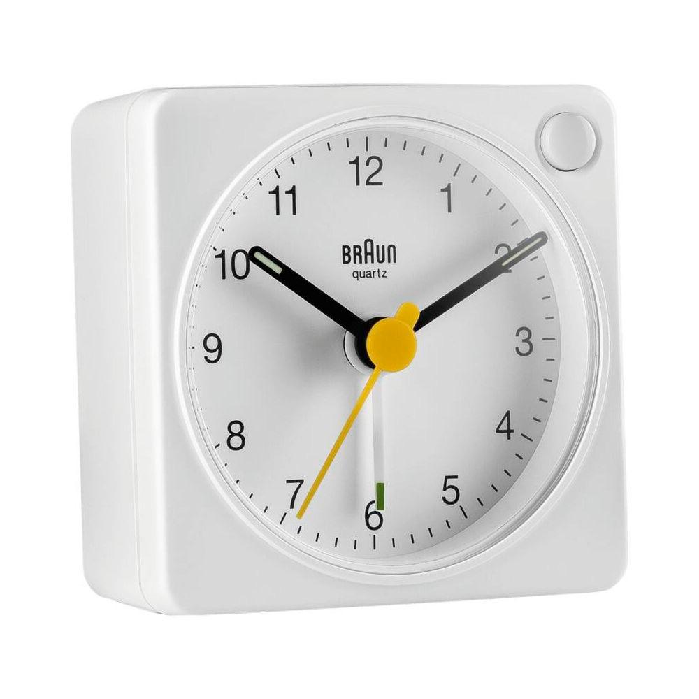BRAUN BNC02W weiss - Analog-Quarzwecker