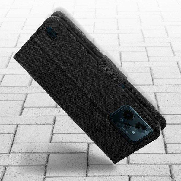 Avizar Fancy Cover Realme C31 Schwarz