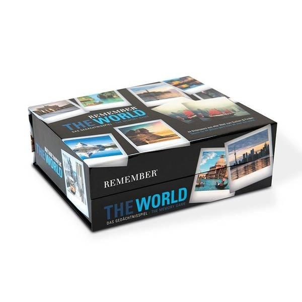 Remember Gedächtnisspiel 44 The World in der Magnetbox