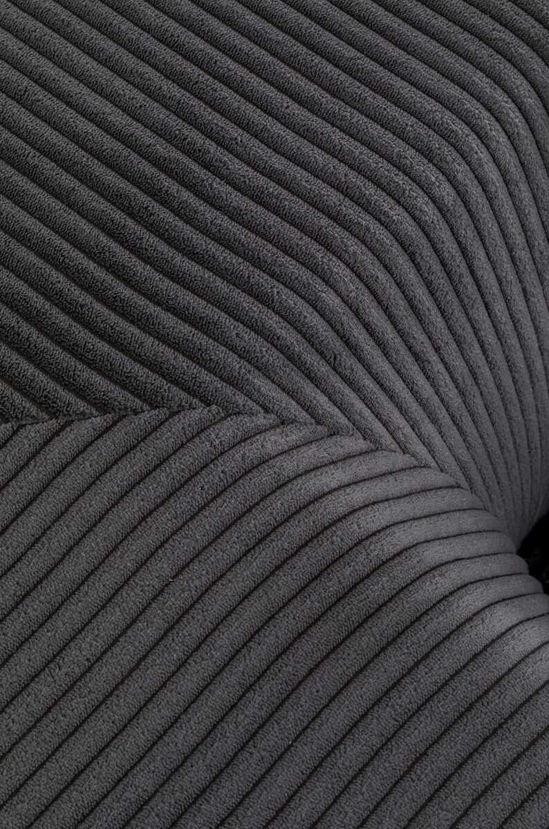 KARE Design Ecksofa Infinity Ottomane Cord rechts