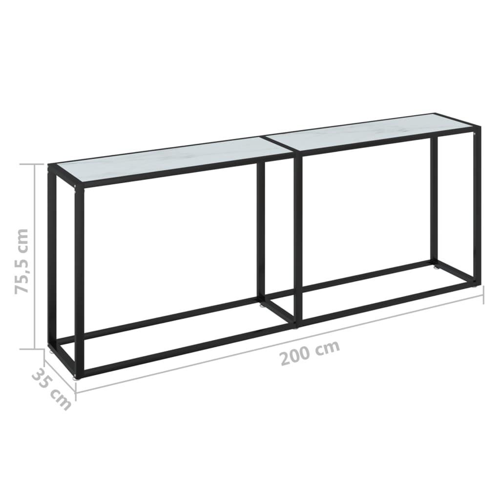 VidaXL Konsolentisch glas
