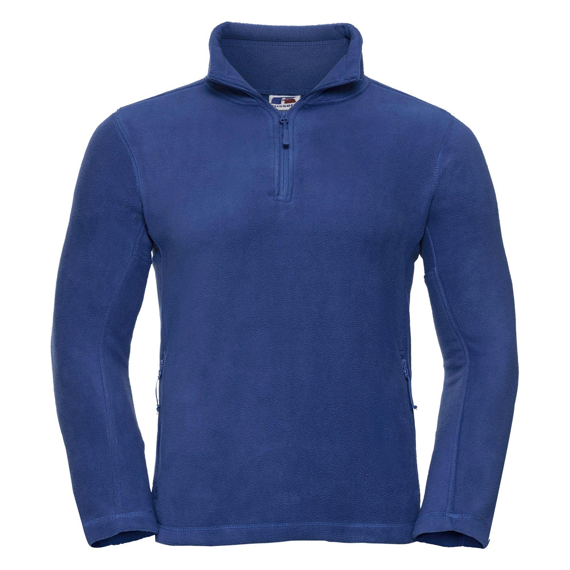 Russell Outdoor Fleecepullover mit Reißverschluss am Kragen
