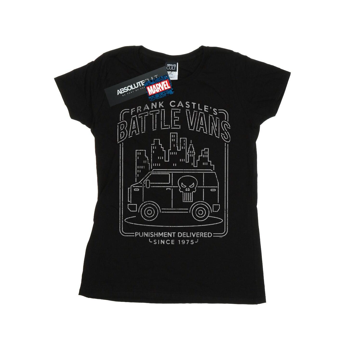 MARVEL The Punisher Frank Castle's Battle Vans T-Shirt