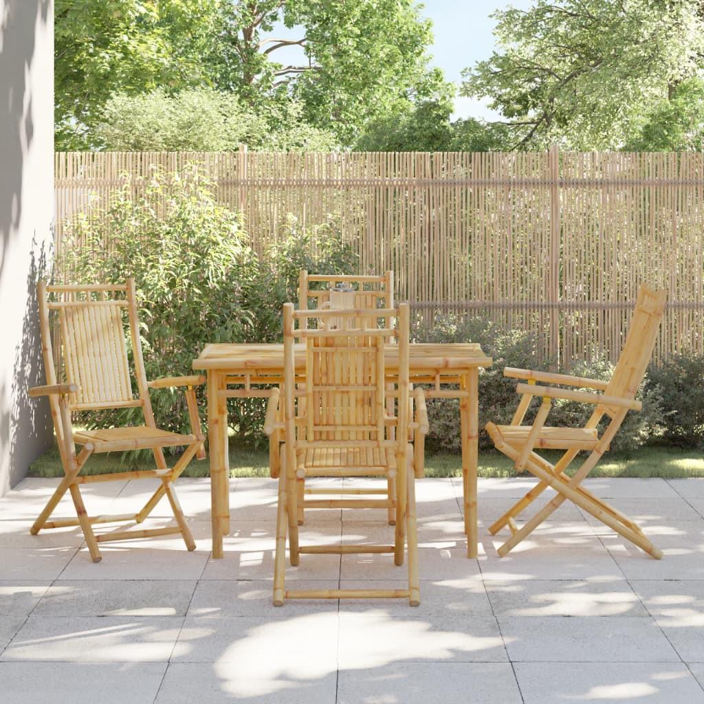 VidaXL Gartenstuhl bambus