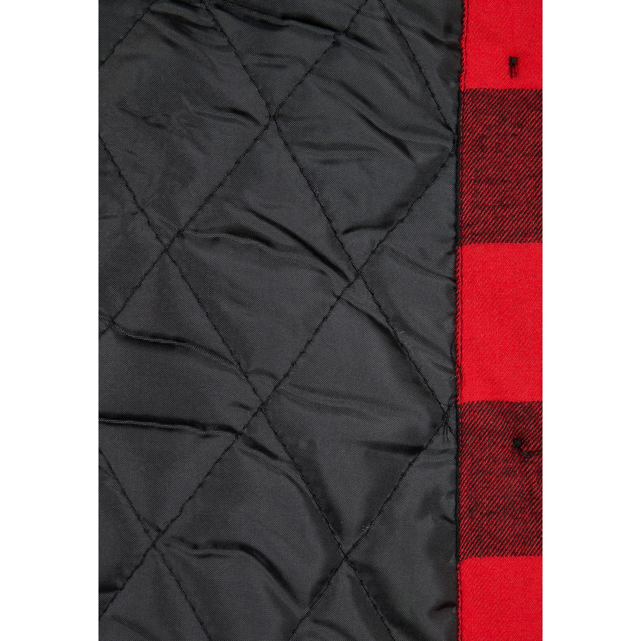 URBAN CLASSICS Flanellhemd mit Schnürsenkeln