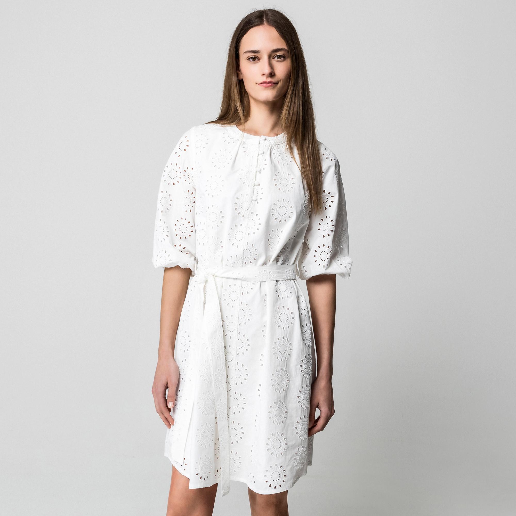 Manor Woman Freizeitkleid mit Loch-Spitze