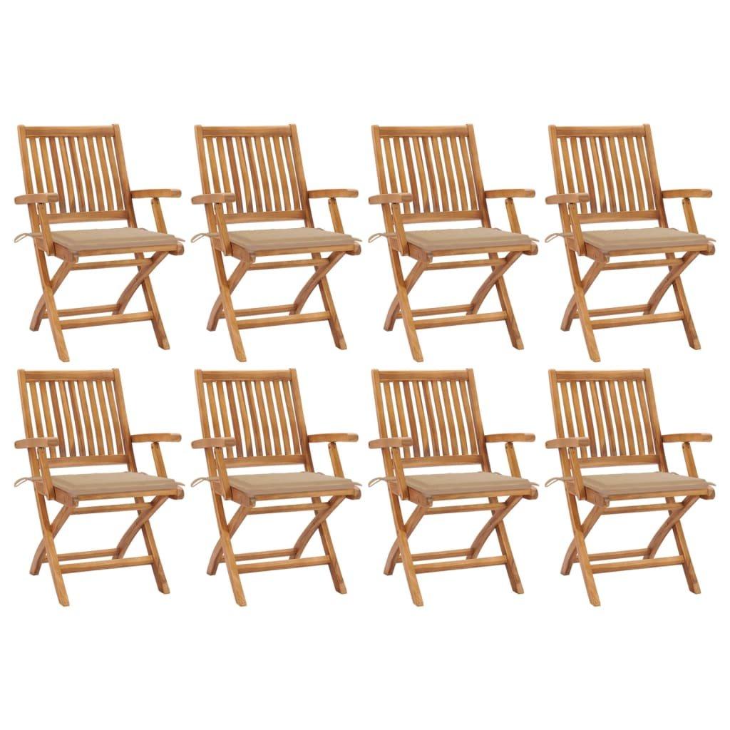 VidaXL Gartenstuhl holz