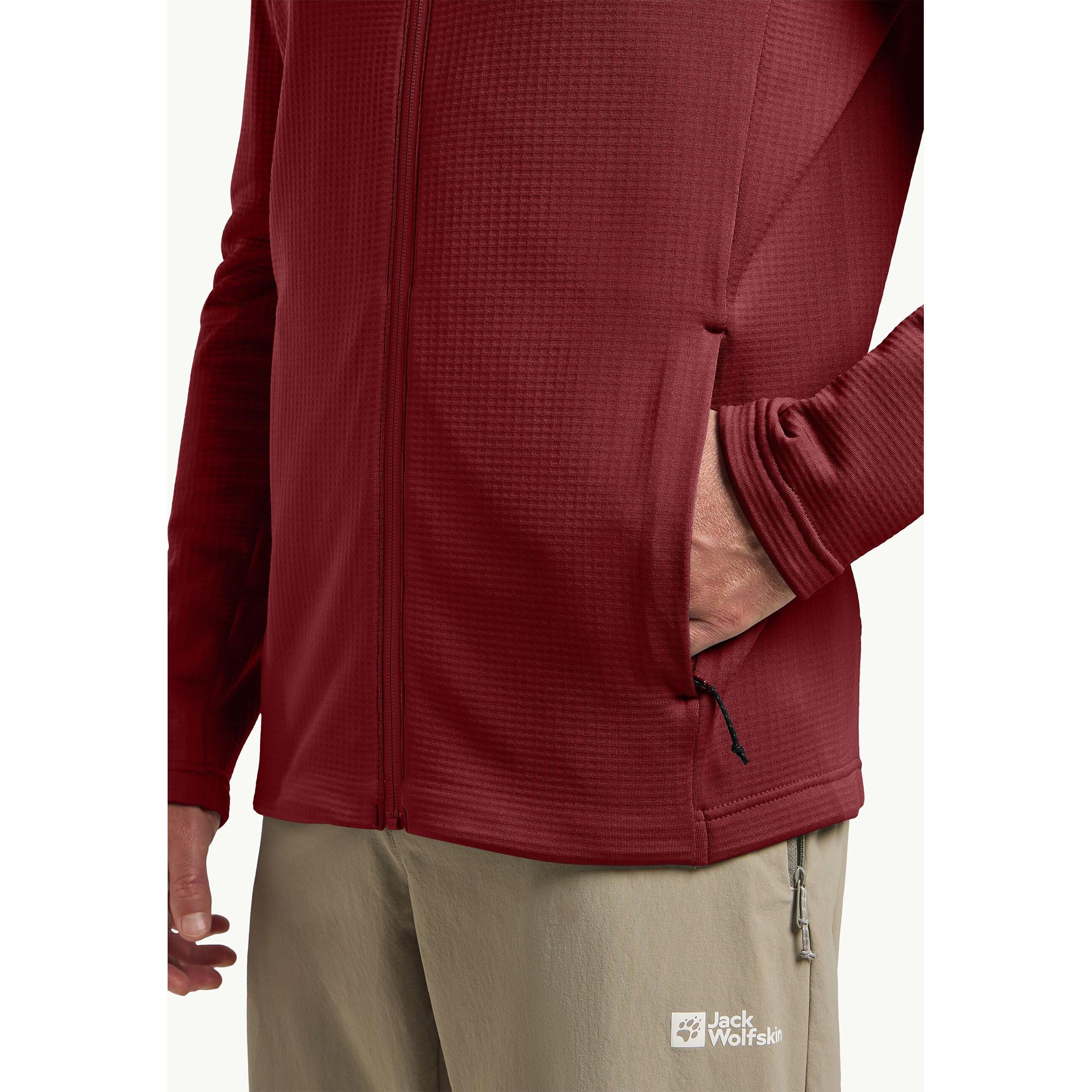 Jack Wolfskin Kolbenberg Fz M Fleecejacke mit Kapuze