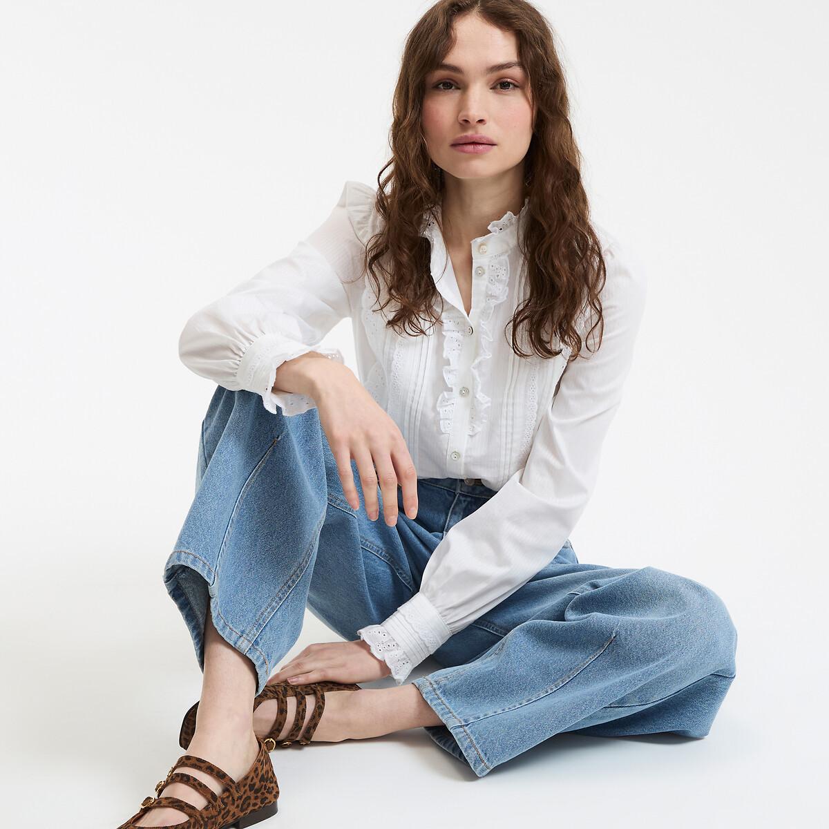 La Redoute Collections Signature Bluse im viktorianischen Stil