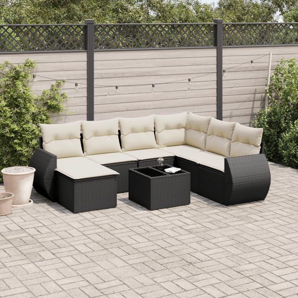 VidaXL Garten sofagarnitur poly-rattan