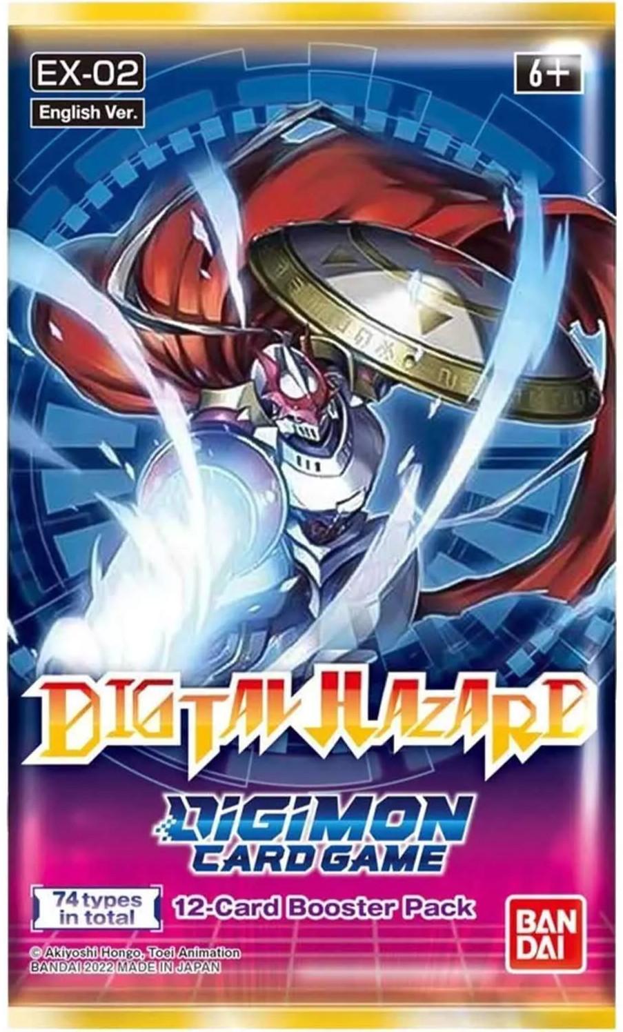 Bandai Digital Hazard EX-02 Booster - Digimon Card Game - EN