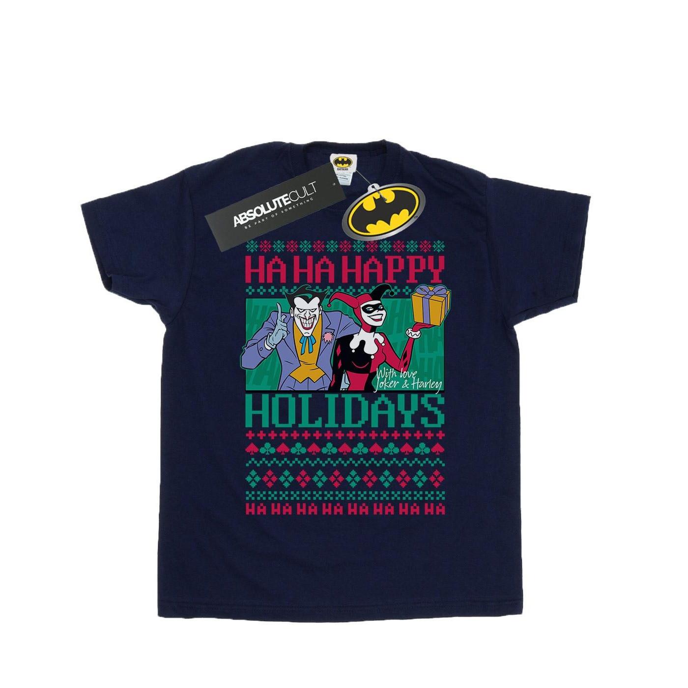 DC COMICS Ha Ha Happy Holidays T-Shirt