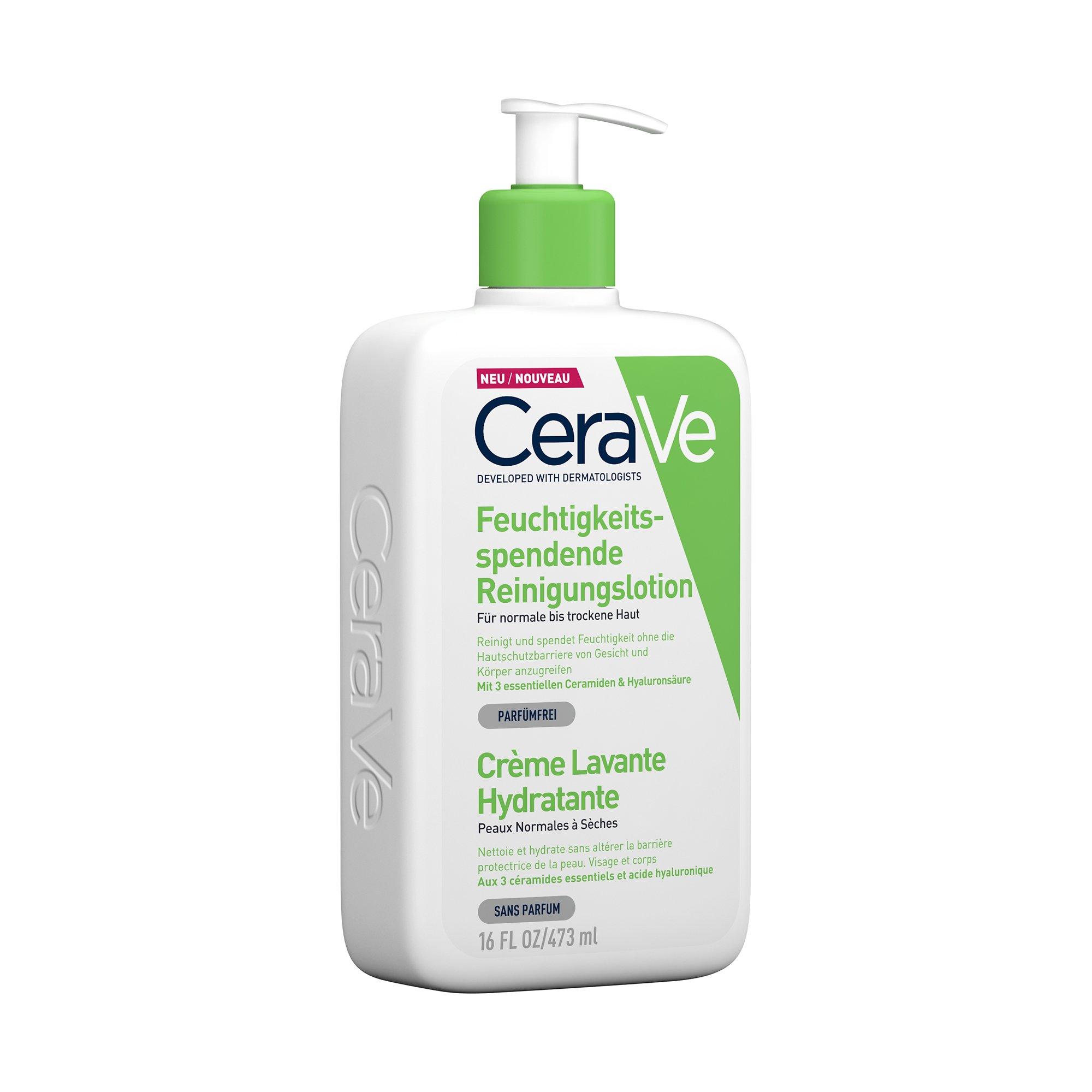 CeraVe Feuchtigkeitsspendende Reinigungslot Feuchtigkeitsspendende Reinigungslotion Für Normale Bis Trockene Haut