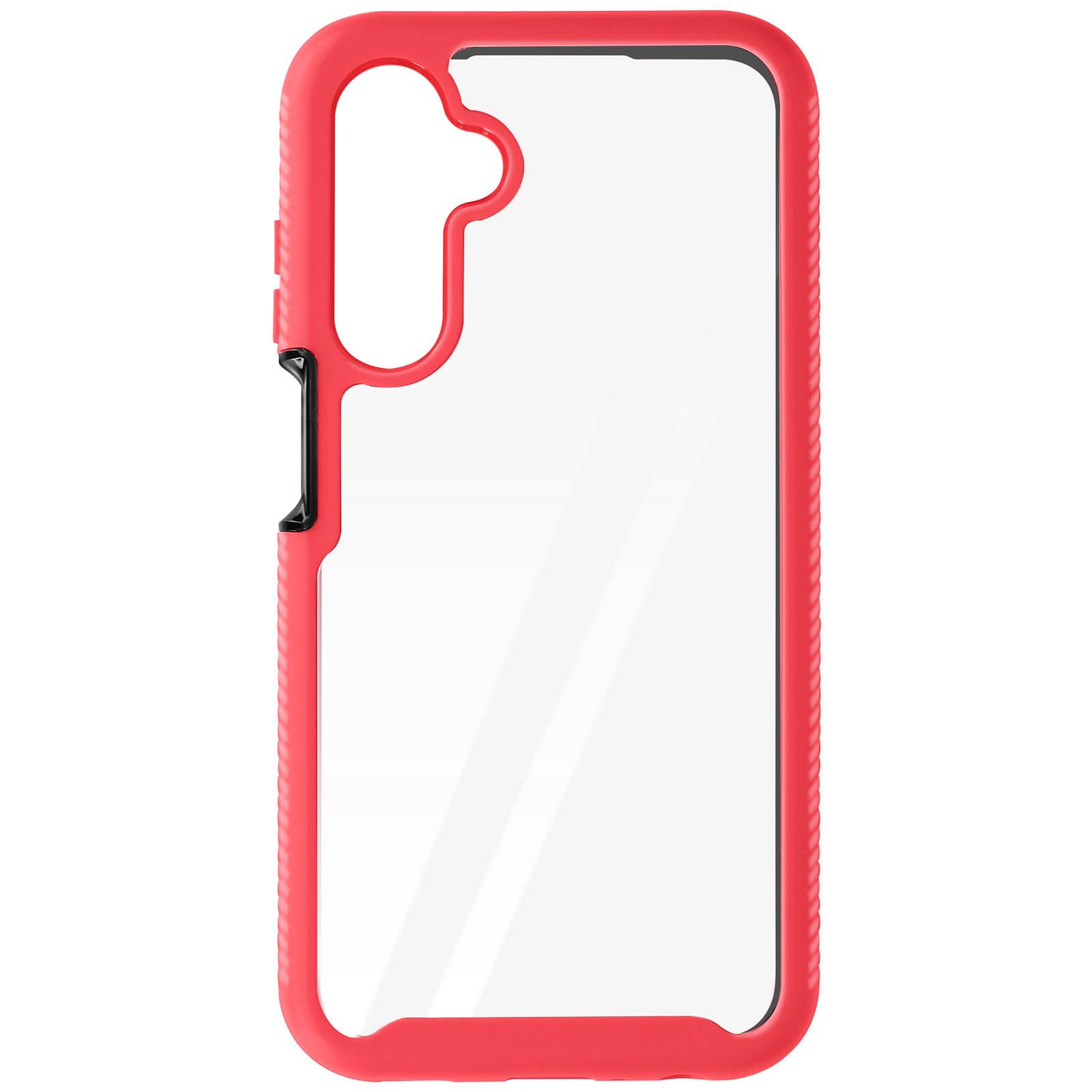 Avizar Stoßfeste Hülle Samsung A25 5G Rot