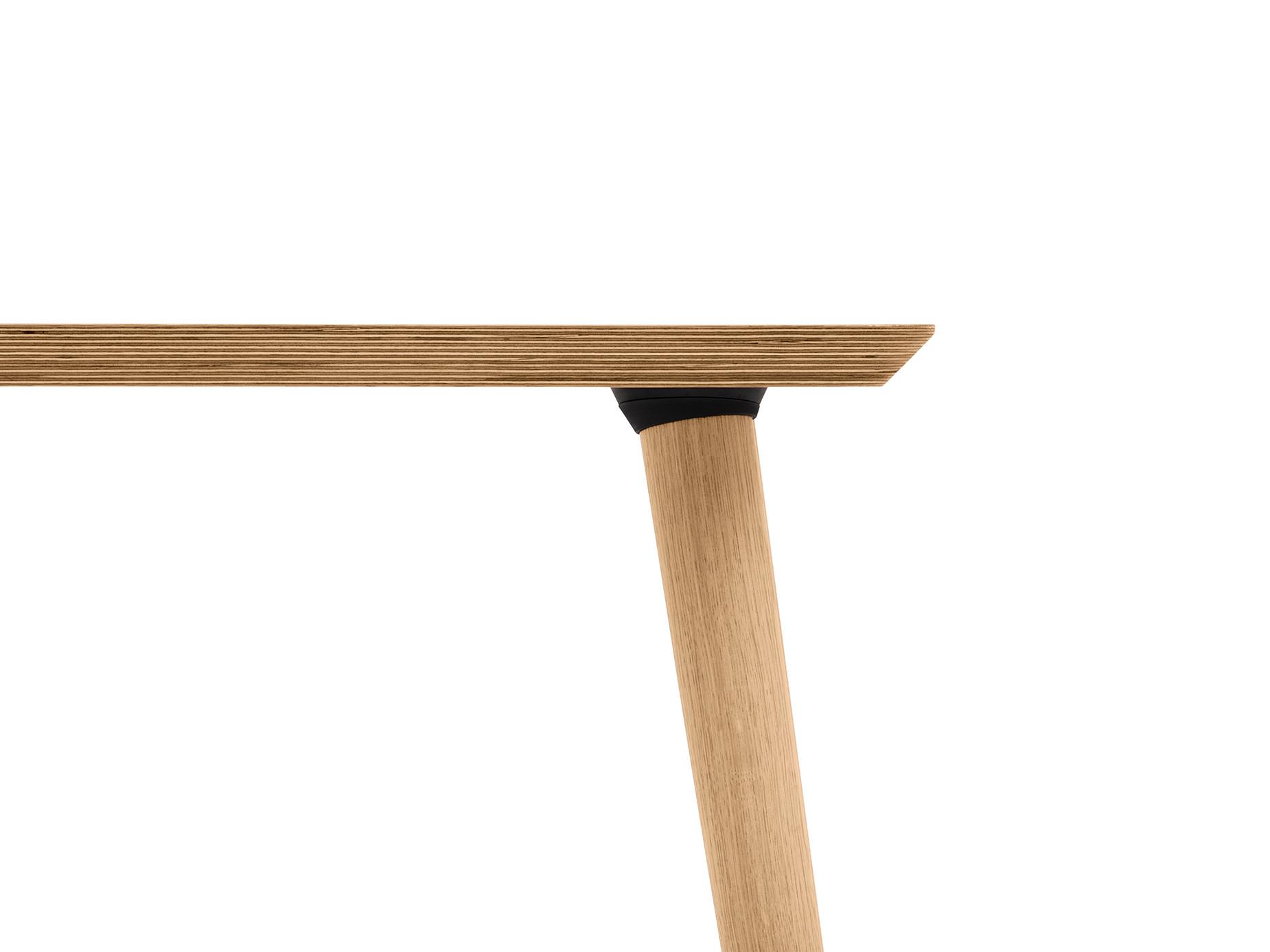 Oakywood Classic Desk - Klassischer Schreibtisch aus Massivholz - Eichenfurnier / 120x60