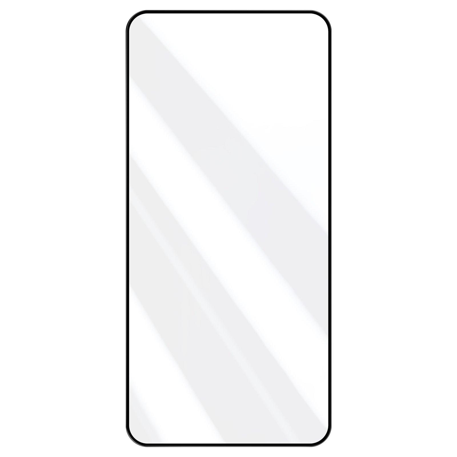 Avizar Full Glue Folie Samsung S22 Schwarz
