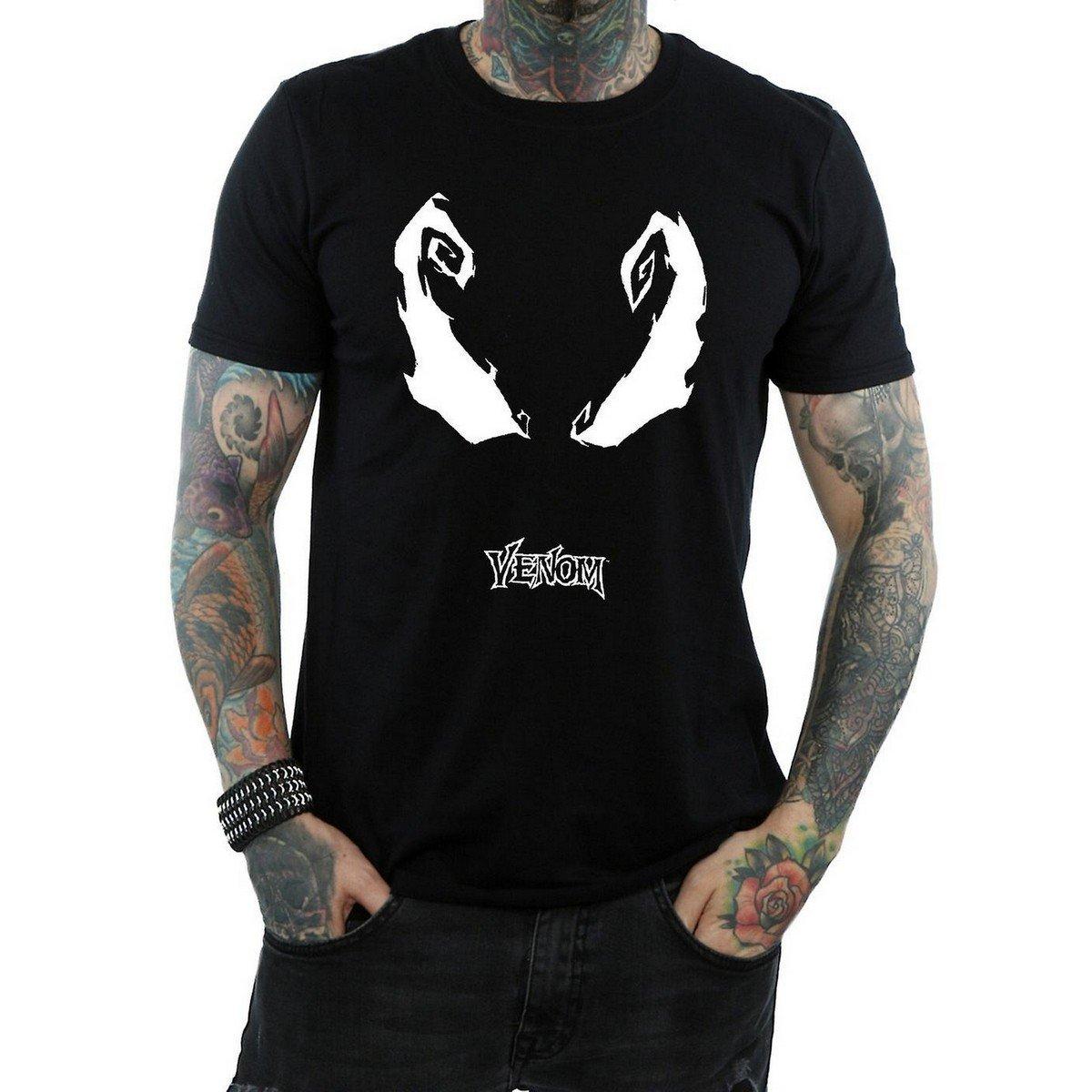 Spider-Man Venom Auge Grafikdruck T-Shirt