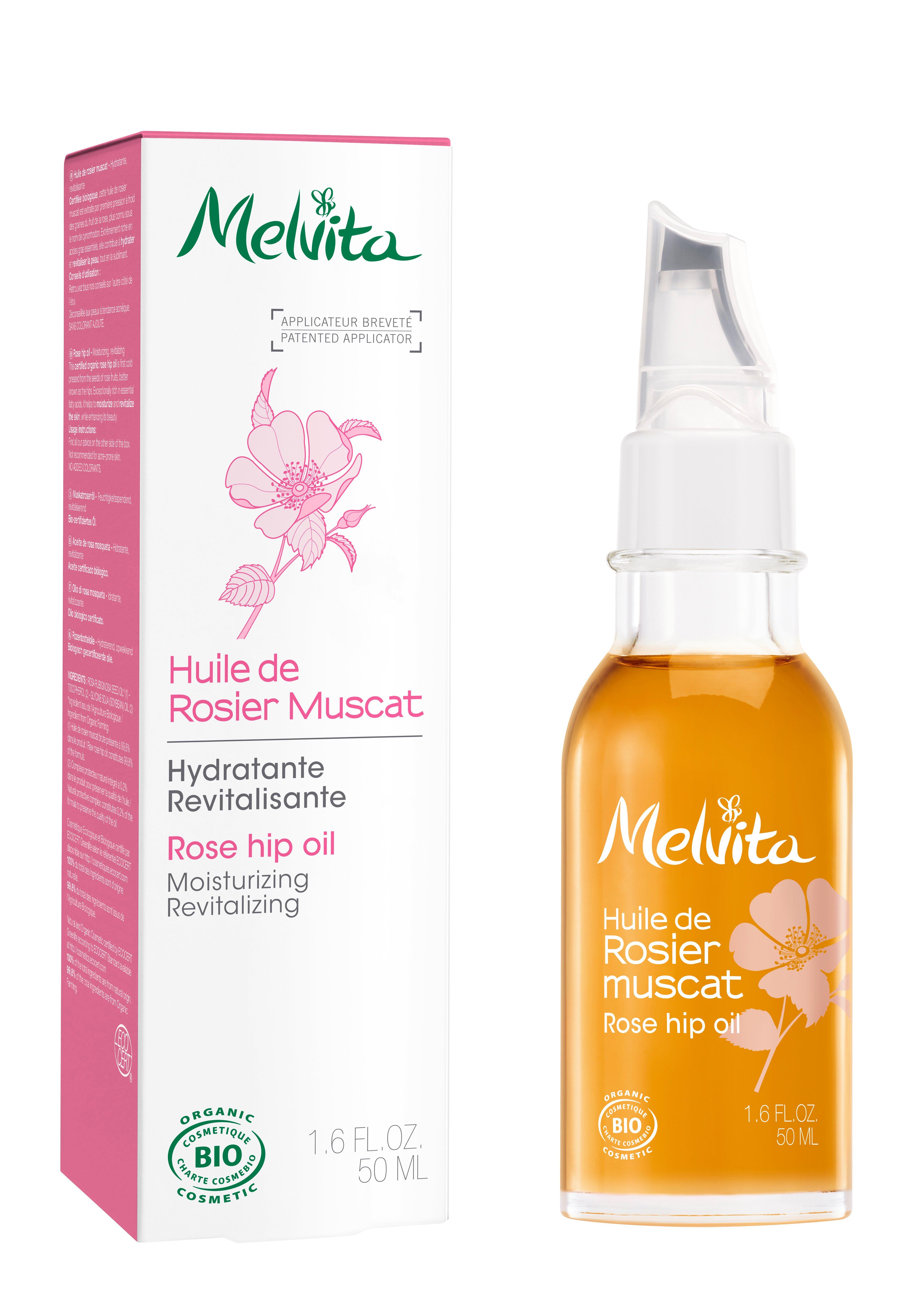 Melvita Muskatrosenöl Pflegeöl