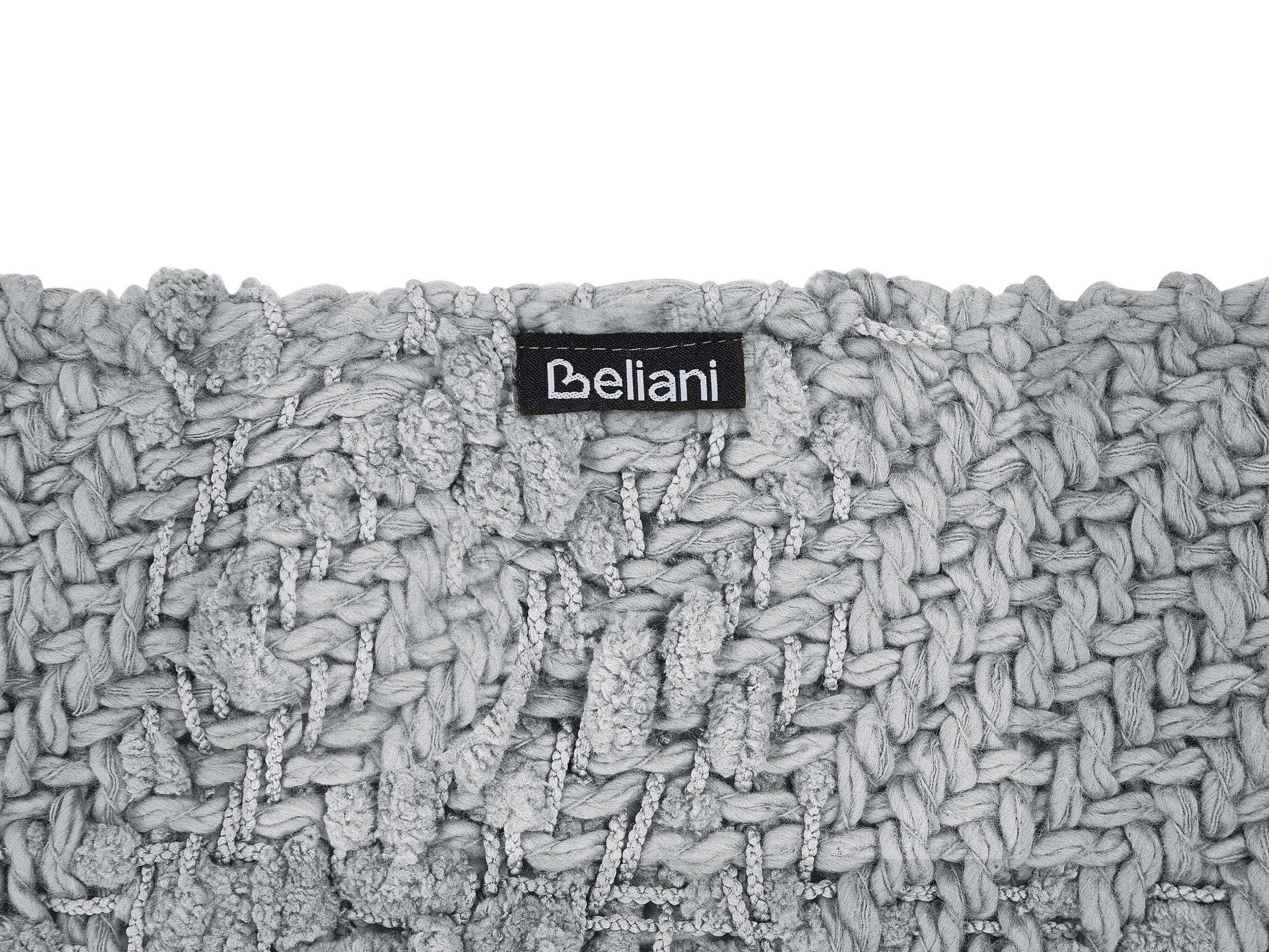 Beliani Kuscheldecke aus Baumwolle Boho VELLA