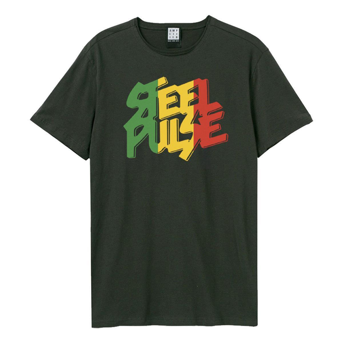 Amplified Logo Print Loose Fit T-Shirt