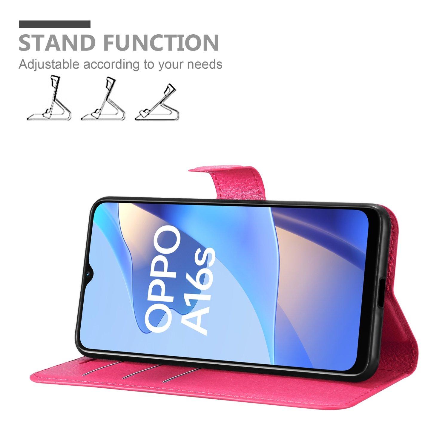 Cadorabo Hülle für Oppo A16s A54s Standfunktion, Kartenfach