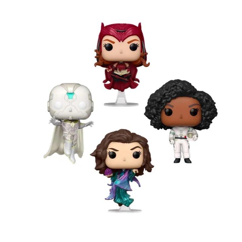 Funko POP - Packung mit 4 - Marvel - Wanda Vision - Glow in the dark