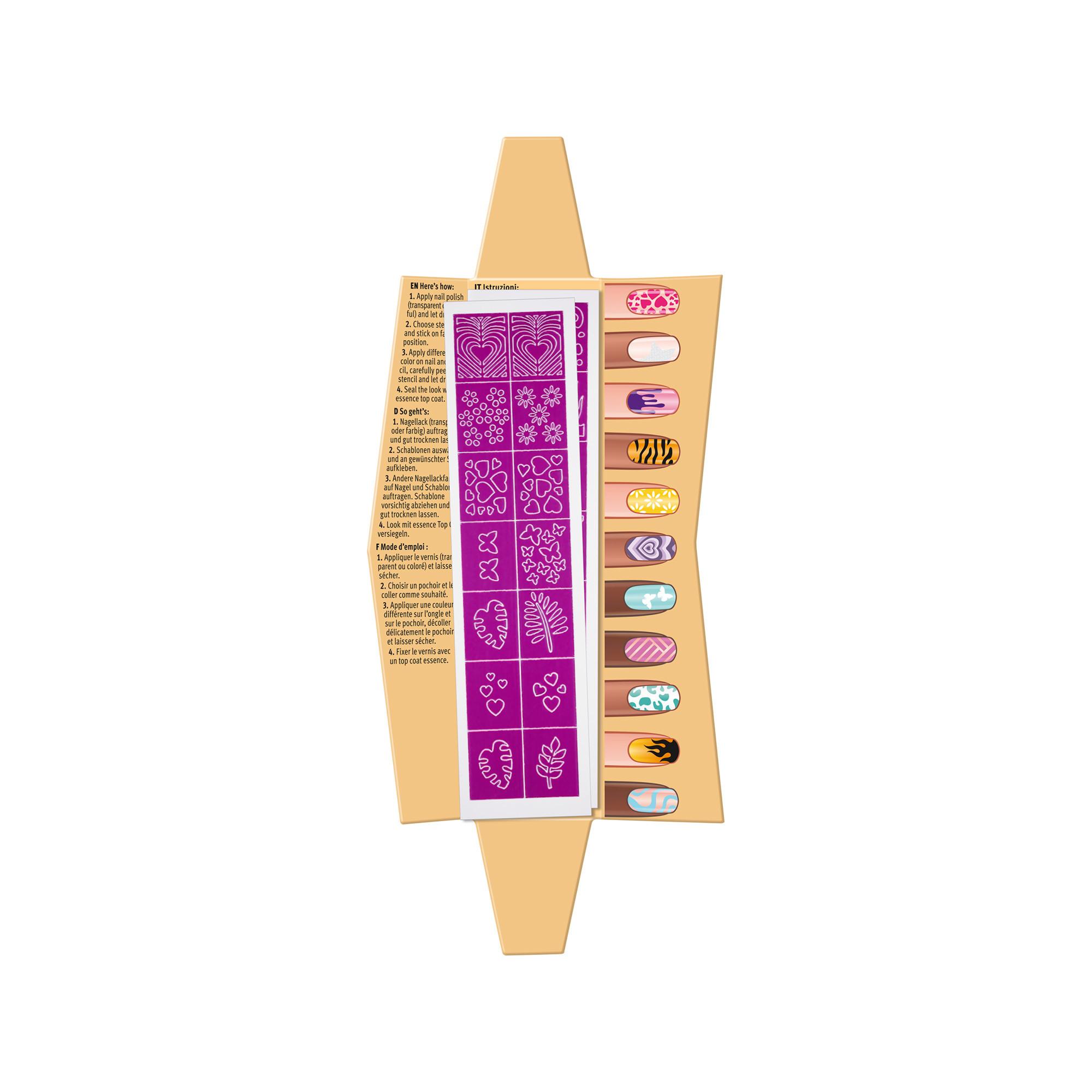 essence Nail Art Stencils