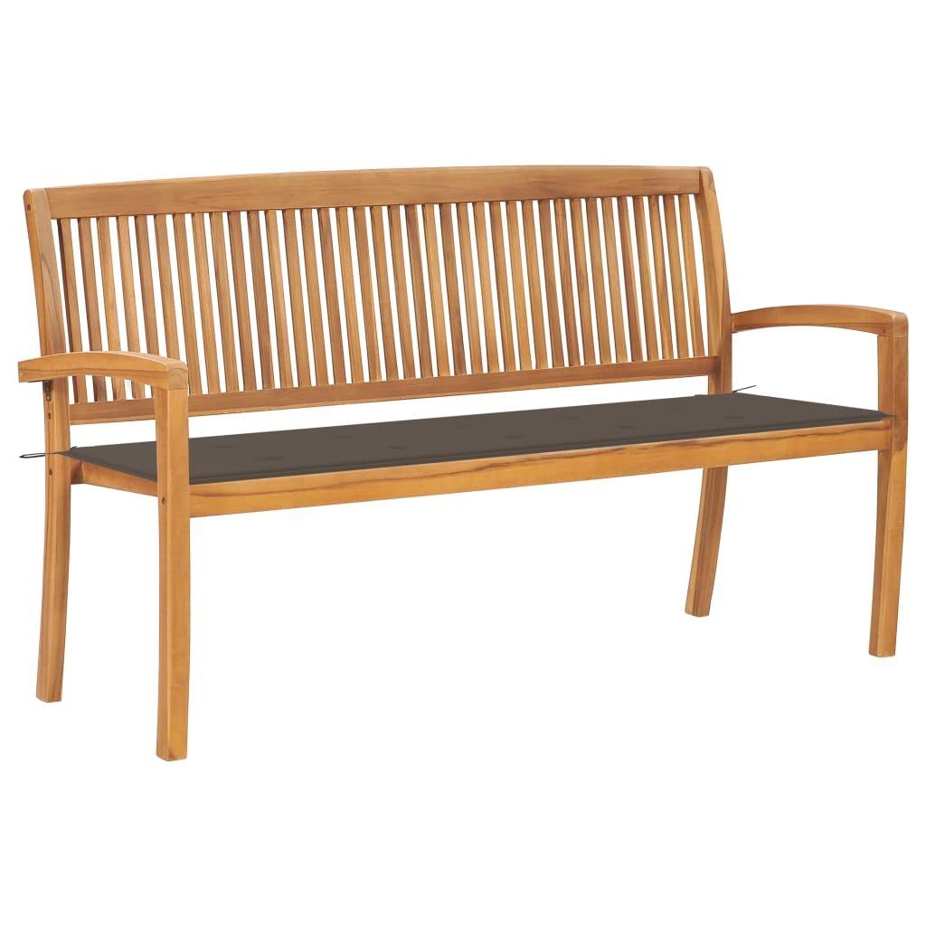 VidaXL Bank teak