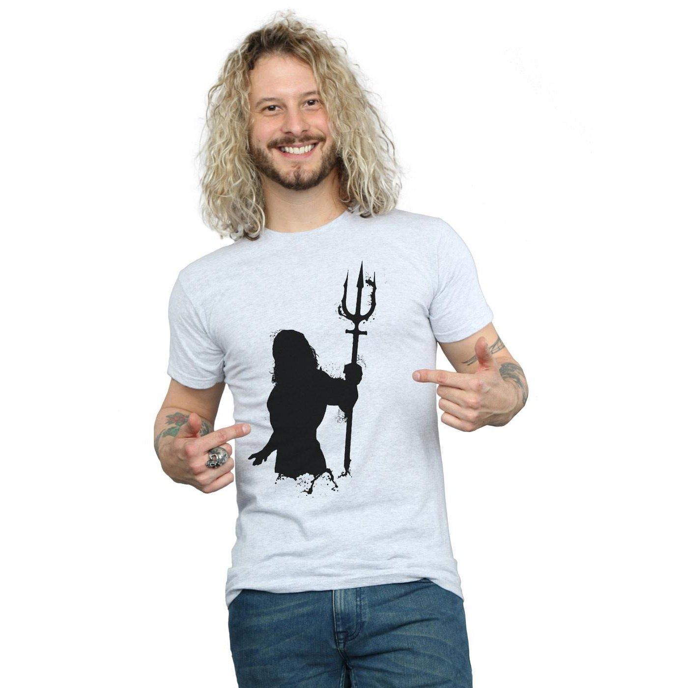 DC COMICS Aquaman Silhouette T-Shirt