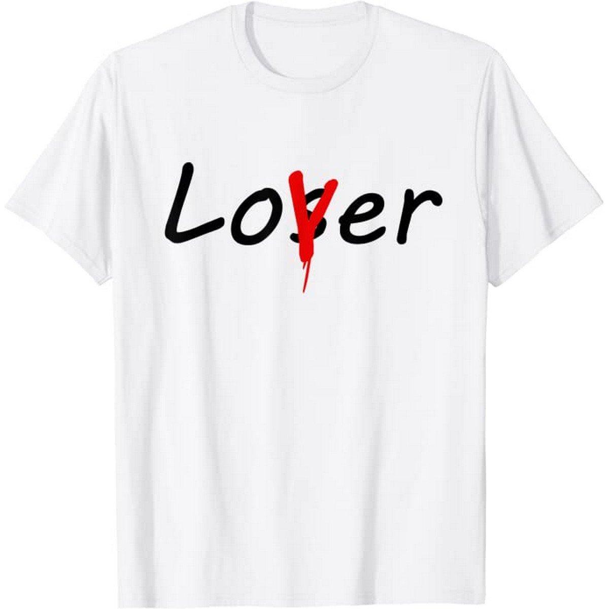 It Loser Lover Grafik Print T-Shirt
