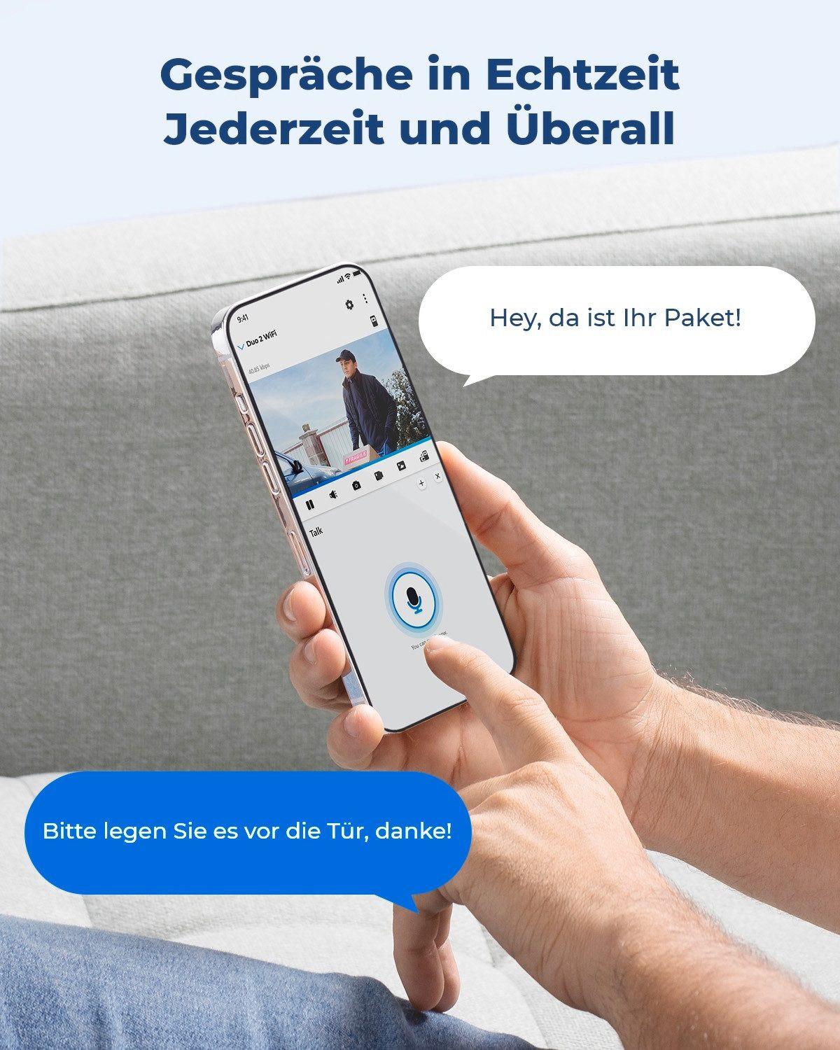 Reolink Duo W730 180° 4K Wifi Kamera + 64GB SD