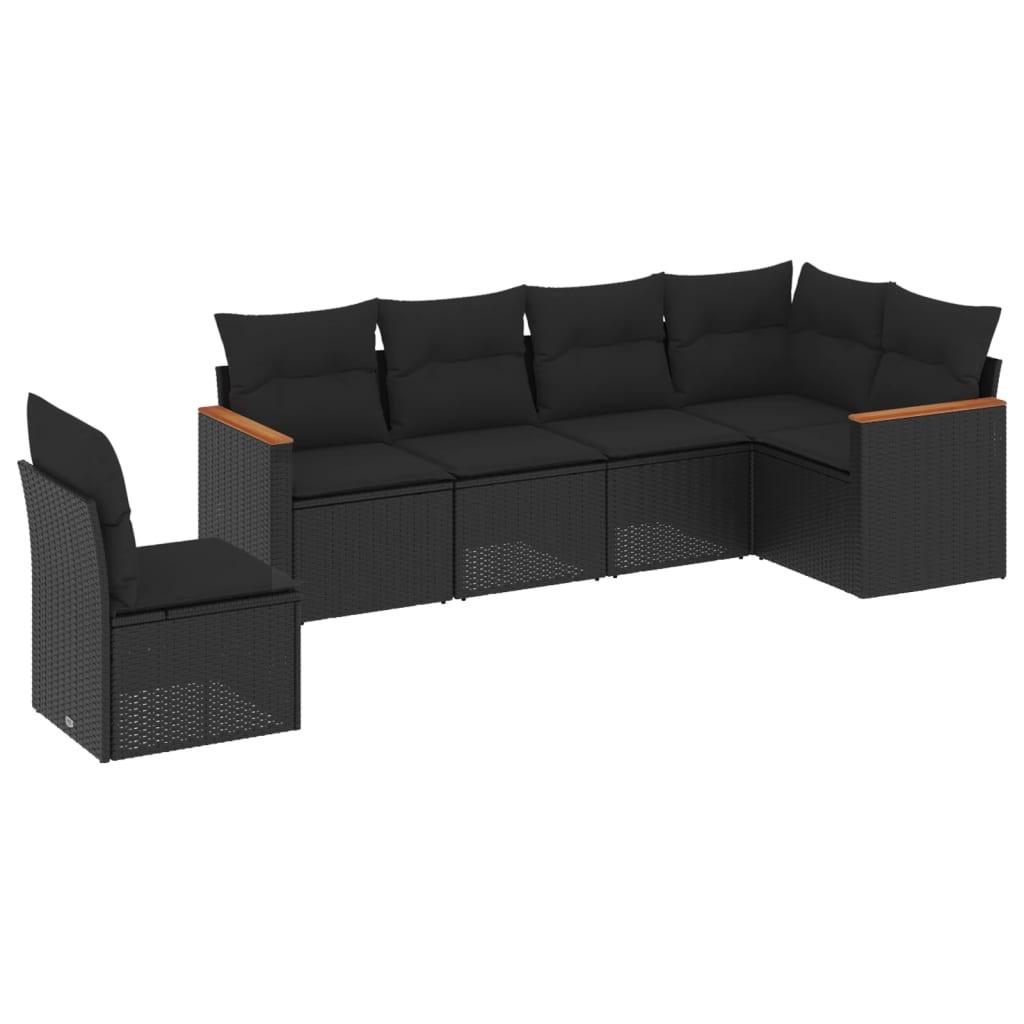 VidaXL Garten sofagarnitur poly-rattan