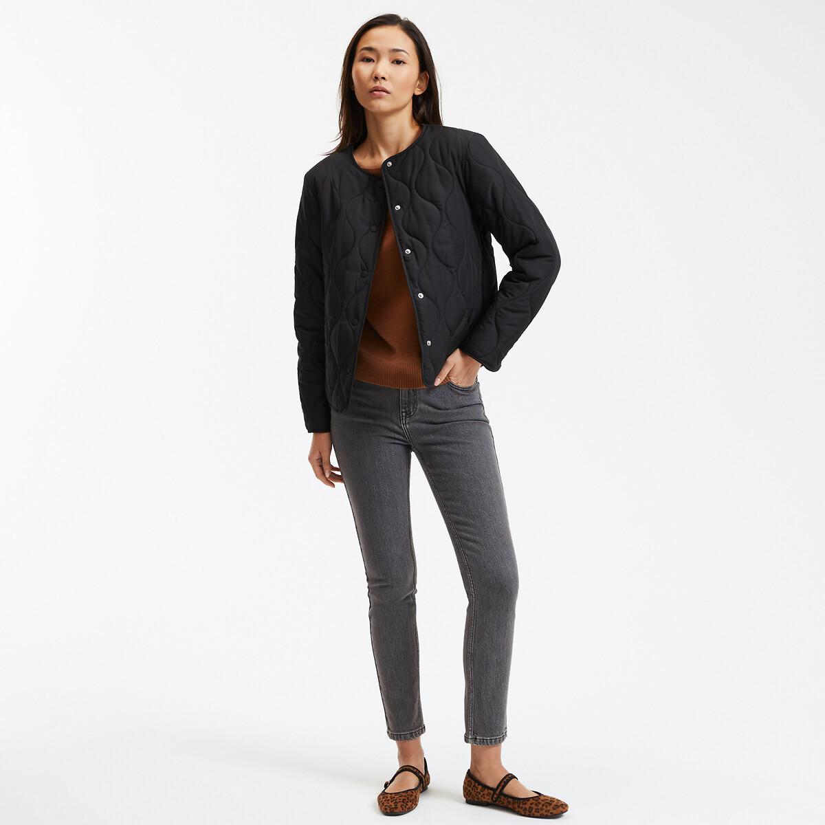 La Redoute Collections Light-Steppjacke mit Druckknöpfen