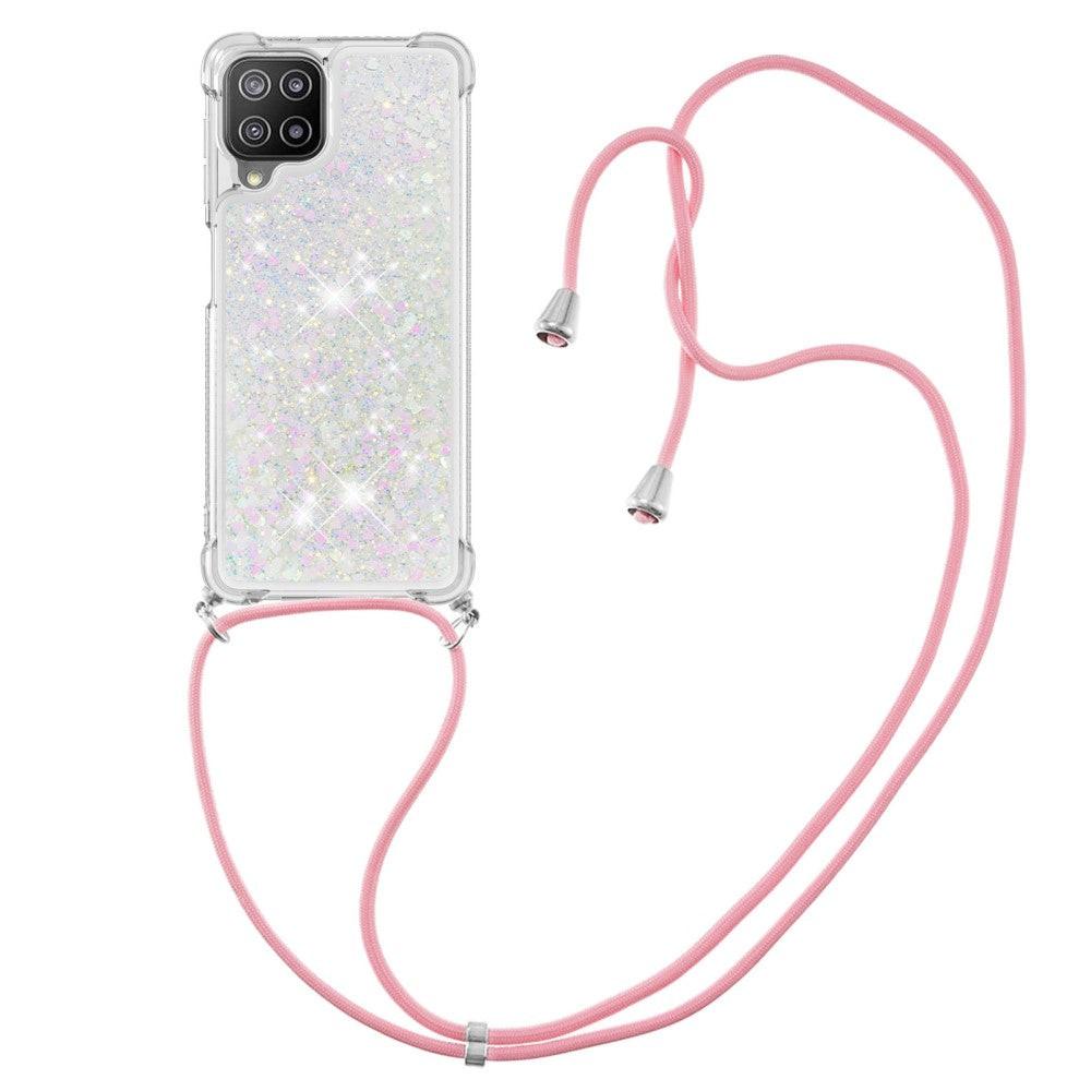 Cover-Discount Galaxy A22 4G - Hülle mit Umhängeband