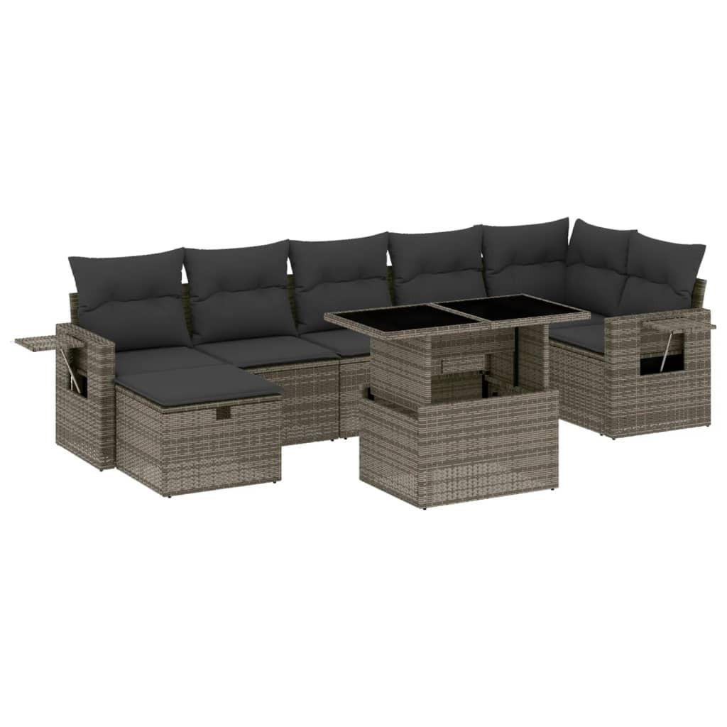 VidaXL Garten sofagarnitur poly-rattan