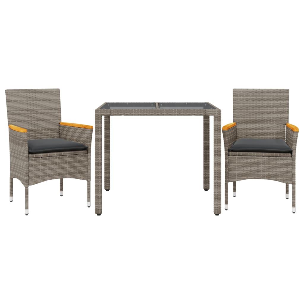 VidaXL Garten essgruppe poly-rattan