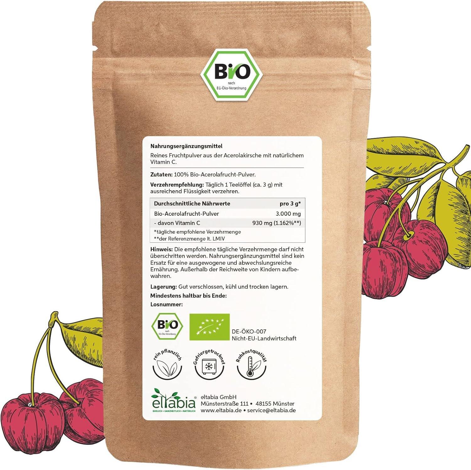 Eltabia Bio Acerola Pulver