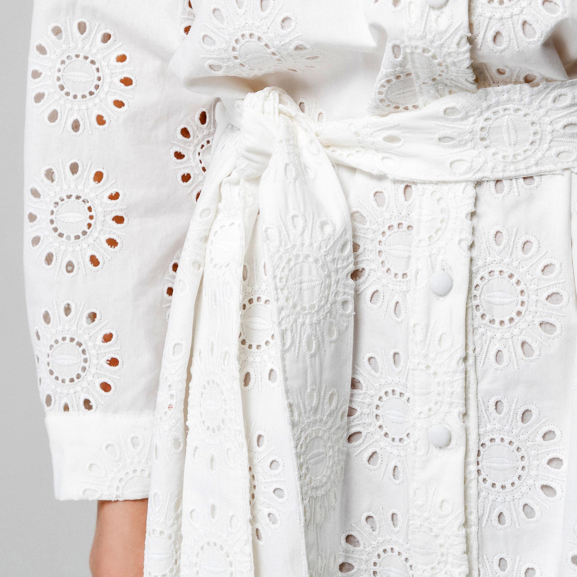 Manor Woman Freizeit Hemdblusenkleid mit Blumenmuster