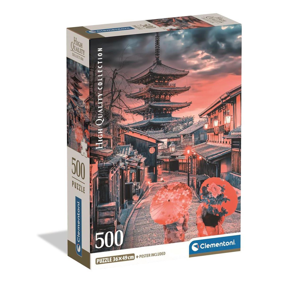 Clementoni Puzzle Abend in Kyoto (500Teile)