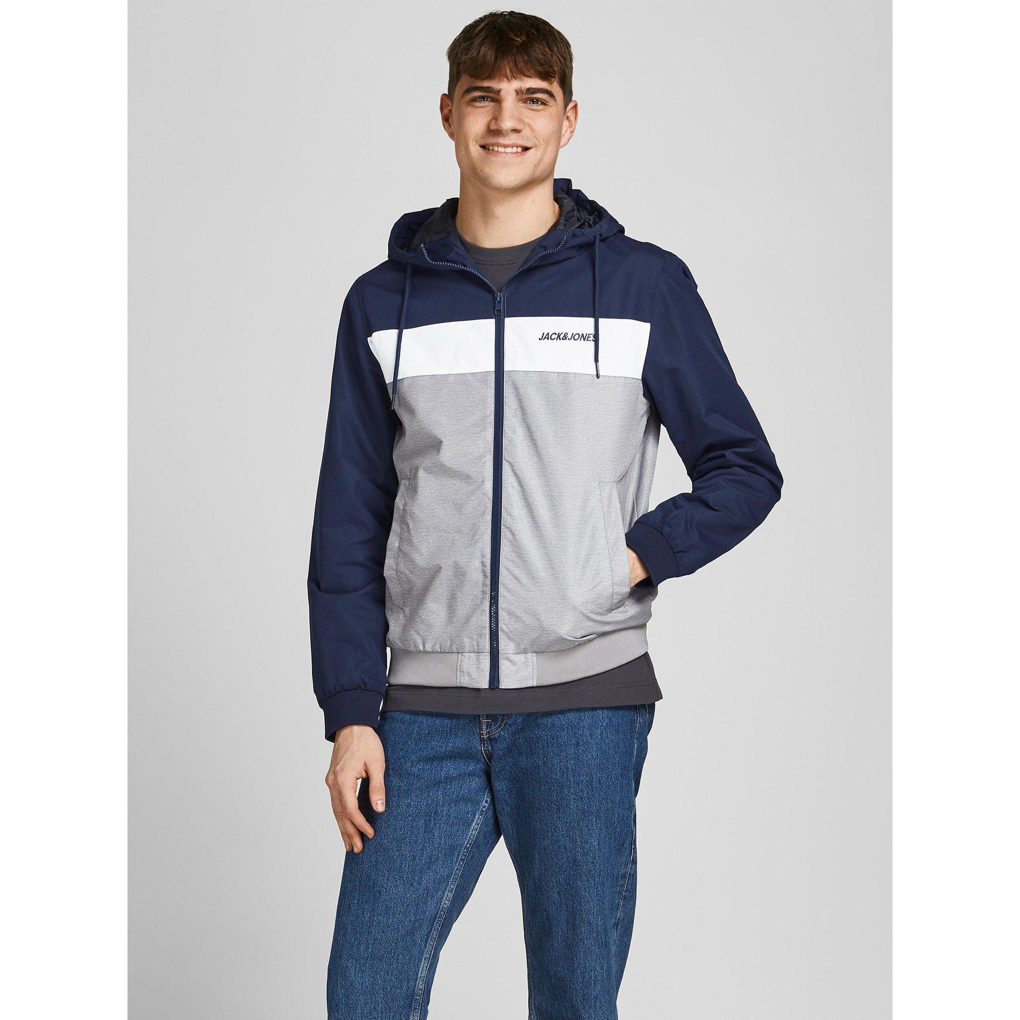 JACK & JONES JJERUSH HOOD BOMBER NOOS Jacke