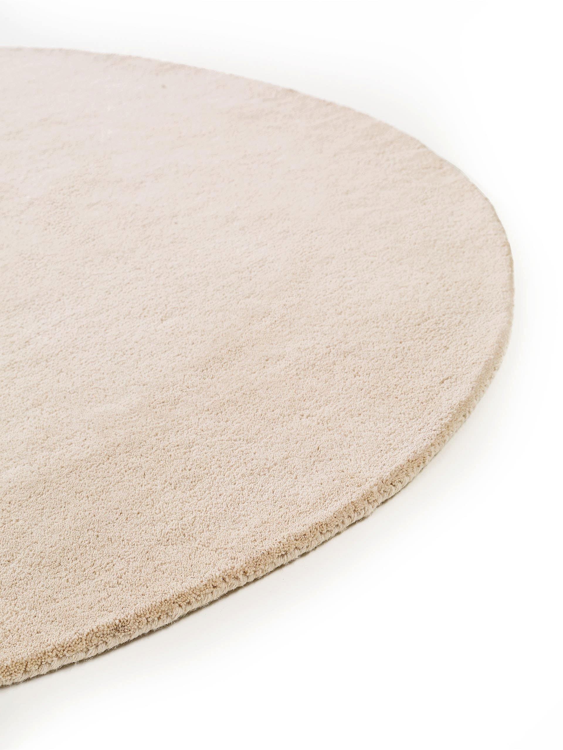 Benuta Wollteppich Bent Cream