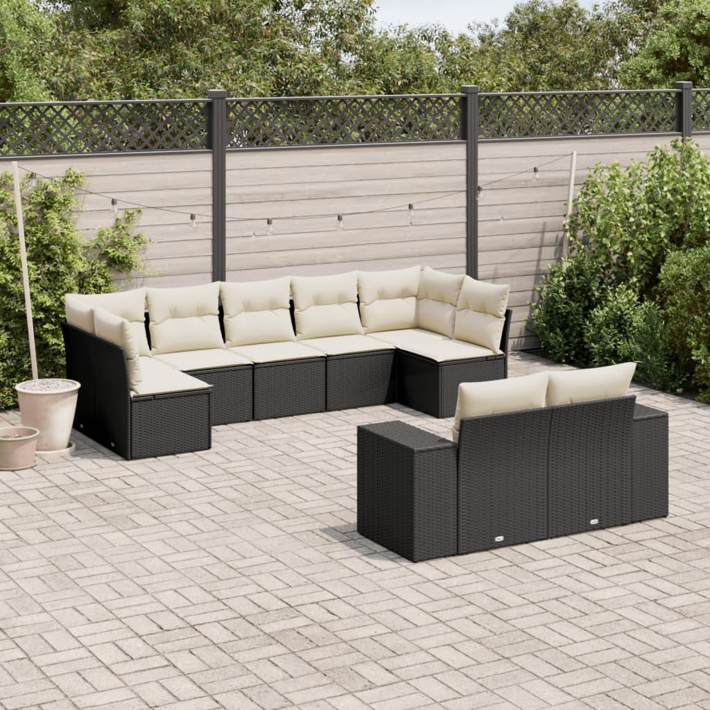 VidaXL Garten sofagarnitur poly-rattan