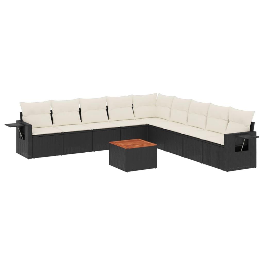 VidaXL Garten sofagarnitur poly-rattan