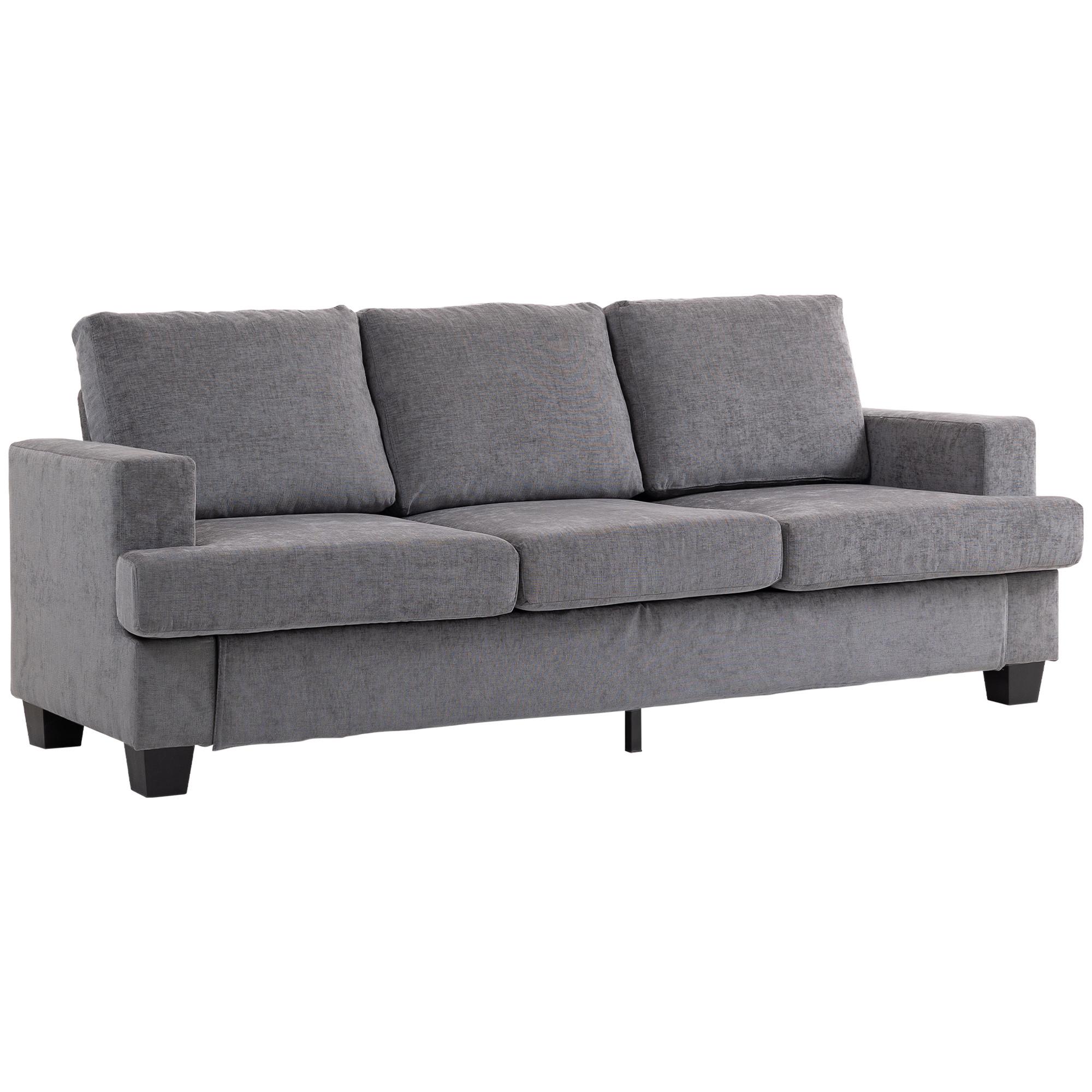 HOMCOM 3-Sitzer-Sofa